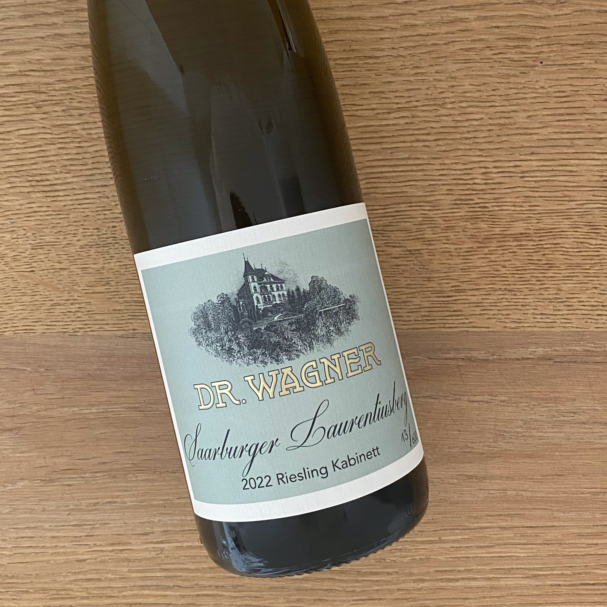 2022 Saarburger Laurentiusberg Riesling Kabinett - limitierte Auflage - 600 Flaschen